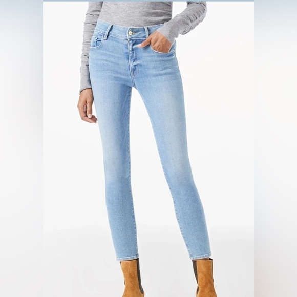 Frame Denim Denim - Frame Le One Skinny in Light Caspio Size 1